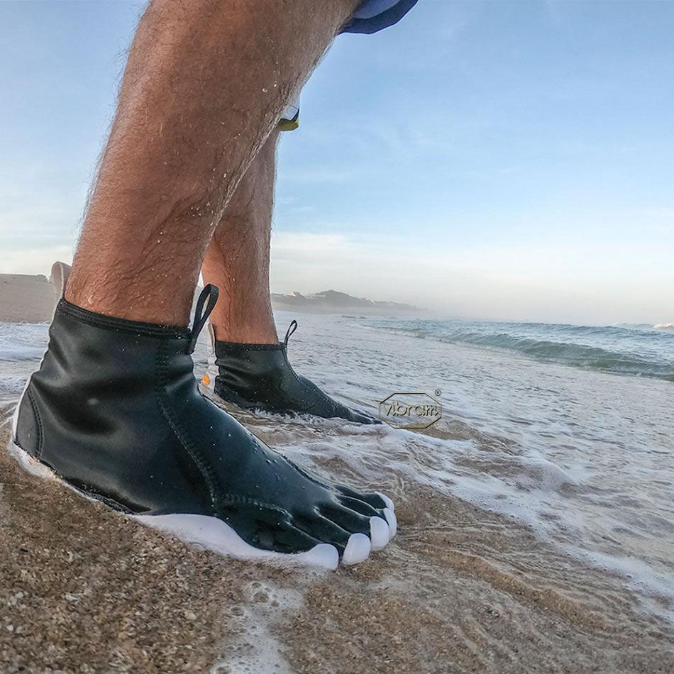 Tenis Casual Vibram V-NEOP Hombre Negros Blancos | MX_Z36