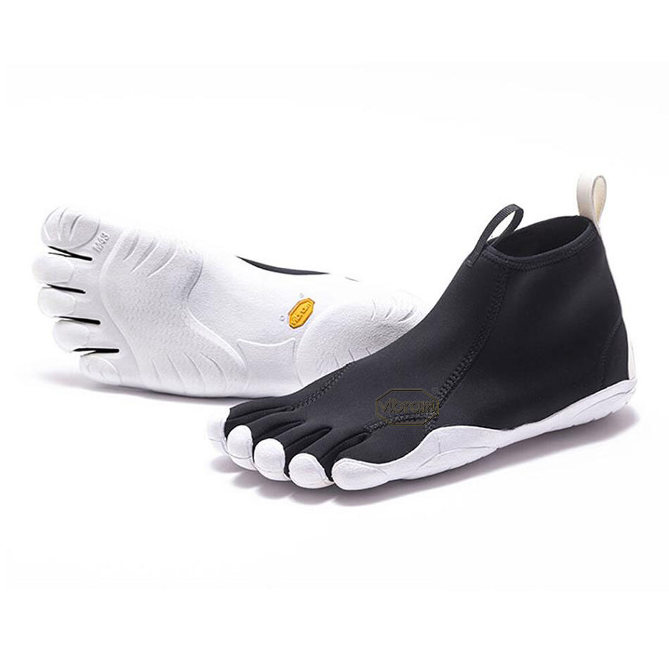 Tenis Casual Vibram V-NEOP Hombre Negros Blancos | MX_Z36