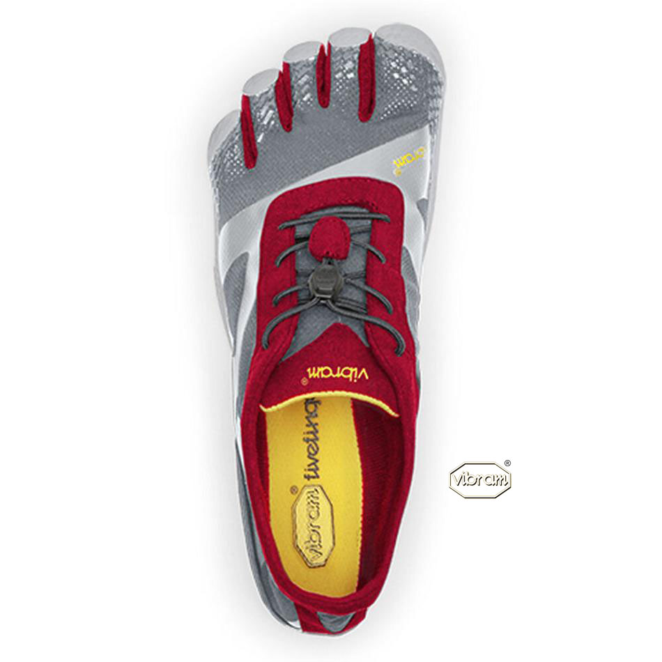 Tenis Deportivos Vibram KSO EVO Hombre Grises Rojos | MX_A78