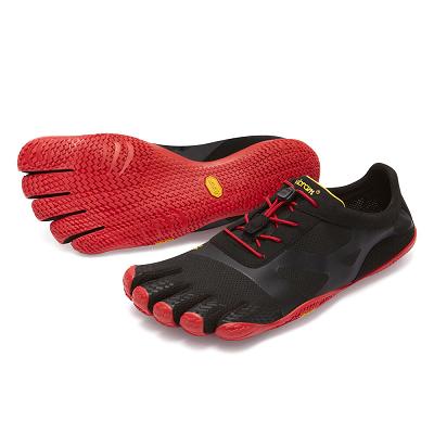 Tenis Deportivos Vibram KSO EVO Hombre Negros Rojos | MX_T05