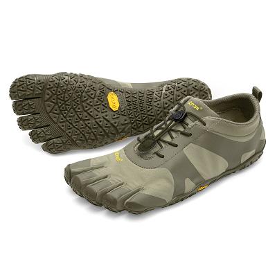 Tenis Trail Running Vibram V-Alpha Mujer Marrom Kaki | MX_D77
