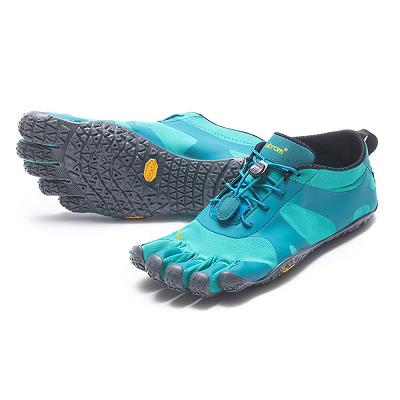 Tenis Trail Running Vibram V-Alpha Mujer Turquesa Azules | MX_K10