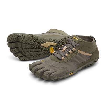 Tenis Trail Running Vibram V-Trek Hombre Grises Oscuro | MX_J57